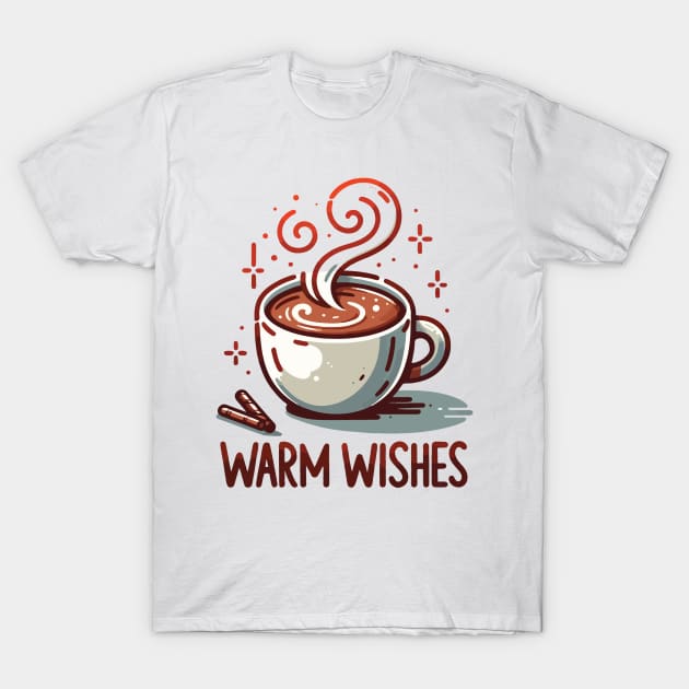 Warm Wishes T-Shirt by MZeeDesigns